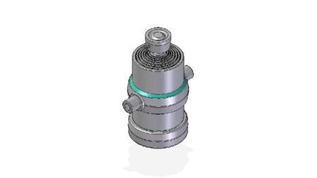 7017S - TELESCOPIC CYLINDER STANDARD/PALLON 7 VAIHEITA ISKU 1695 HALKAISU 190