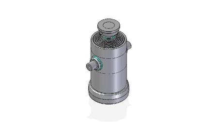 7033S -TELESCOPICKÝ VALEC ŠTANDARD/GULIČKA 7 STUPŇOV CESTA 2272 PRIEMER 240