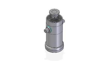 7035S - TELESCOPINEN SYLINTERI STANDARD/PALLON 7 VAIHEEN MATKA 2832 HALKAISIJA 240