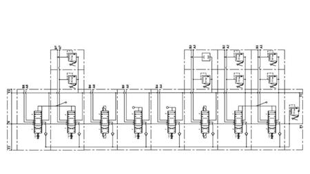 HIDRAULSKI VENTIL HIAB 8xPC70   2x JOYSTICK - ELEKTRIČNA KONTROLA 12V
