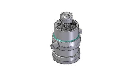 8019S -TELESCOPISKAIS CILINDRS STANDARTS/BOLA 8 POSMI CEĻOJUMS 1750 DIAMETRS 215