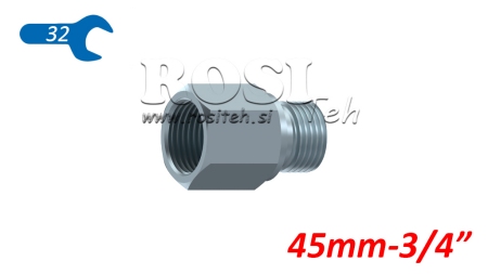 HIDRAULIČNI ADAPTER PRODUŽENI MUŠKI-ŽENSKI 3/4