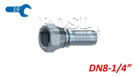 HYDRAULIC FITTING BSP FEMALE DN8-1/4