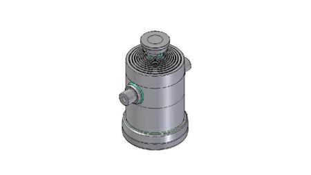 9053S -TELESCOPICKÝ VALEC ŠTANDARD/GULIČKA 9 STUPŇOV ZDVIH 2812 PRIEMER 300