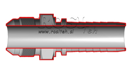 HYDRAULICKÁ PRÍPOJKA AGJ JIC74° SAMEC DN20-1 1/16-12
