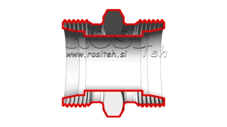 HYDRAULICKÝ DVOJITÝ SKRUTKOVÝ SPOJ DS10