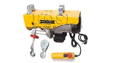 230 V ELEKTRISKAIS VĒJAS DVI 400/800 kg
