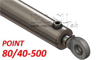 HIDRAULINIS CILINDRAS 80/40-500