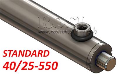 HYDRAULICKÝ VALEC ŠTANDARD 40/25-550