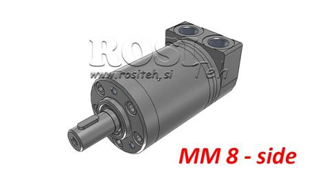 HÜDRAULILINE MOOTOR MM 8 -KÜLG