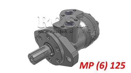 HYDRAULICKÝ MOTOR MP 125 CC - 6 ZUBŮ