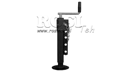VERSTELBARE SCHROEF ONDERSTEUNINGSPOTEN 320mm - 800kg