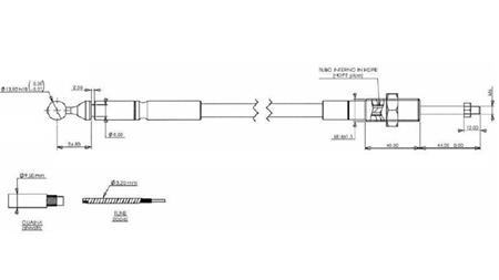 FLETTE L=2000 - kule-dimensjoner