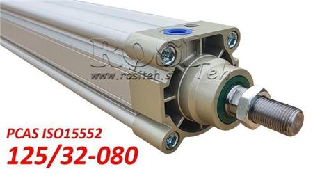 PNEUMATSKI CILINDAR PCAS 125/32-080 BE ISO15552