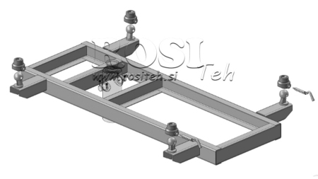 ENSEMBLE DE SUPPORTS POUR CAISSE DE KIPPER FI85