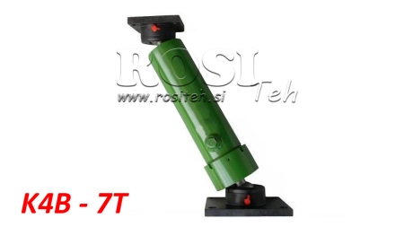 TELESKOPICKÝ HYDRAULICKÝ VALEC 4 ÚROVNE  1050mm K4B-7T