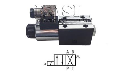 HYDRAULICKÝ ELEKTRO MAGNETICKÝ VENTIL KV-4/2 CETOP 3 12/24/230V N51B