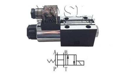 HYDRAULISCHES ELEKTROMAGNETISCHES VENTIL CETOP 3 12/24/230V 3B