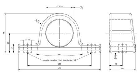 TELESCOPISCHER ZYLINDERHALTER FI50