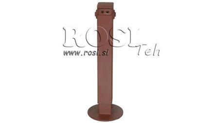HIDRAULISKĀ KĀJA DIVKĀRŠA 2.65 TONAS 500mm