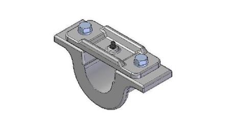 KONZOLA PRO TELESCOPICKÝ CYLINDR FI55-A