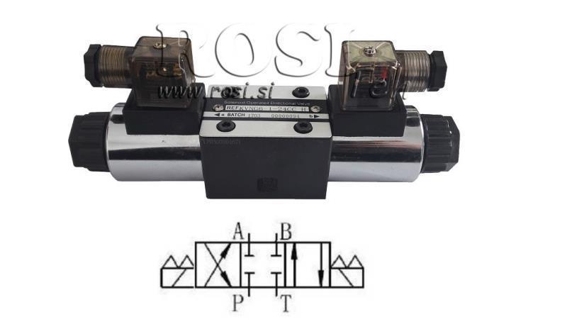 HYDRAULISCHES ELEKTROMAGNETISCHESVENTIL CETOP 3 12/24/230V N1