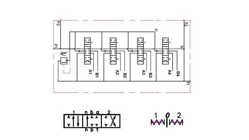 VERDRAHTUNGSSCHEMA 4xP40